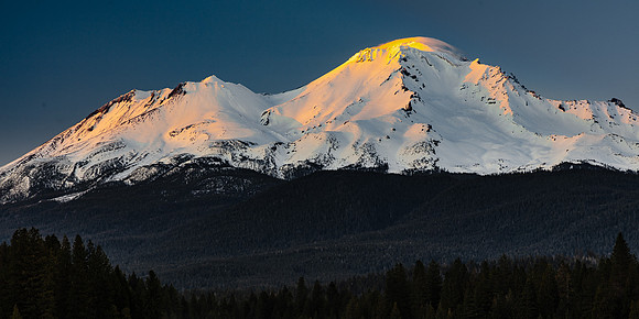Mount Shasta Alpine Glow