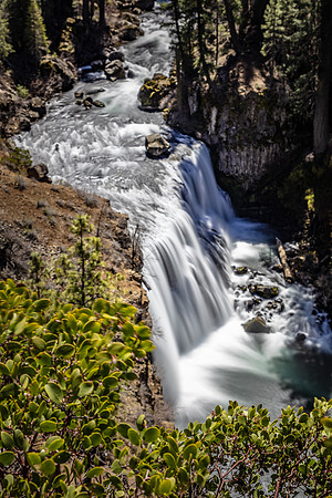 Middle McCloud Falls from Above