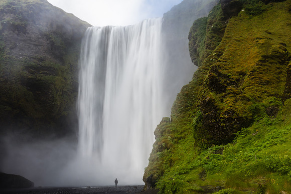 Skógafoss Mist