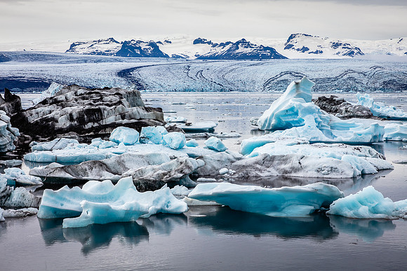 Breiôamerkurjökull Glacier & Jökulsárlón Iceberg Lagoon