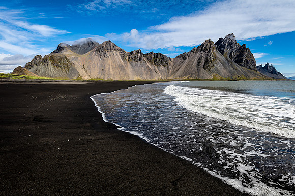 Stokksnes Black Sand Beach