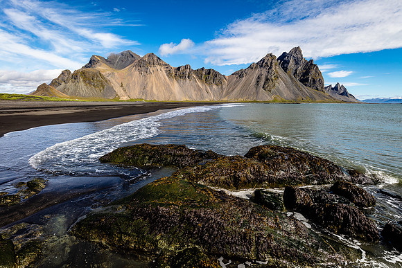 Stokksnes Rocky Beach