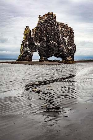 Hvitserkur Troll at Low Tide