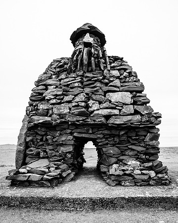 Stone Fisherman at Arnarstapi