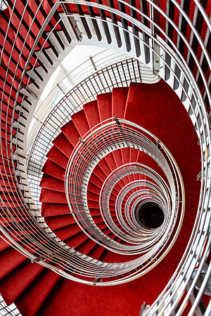 Hilton Reykjavik Nordica Spiral Staircase