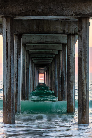 Scripps Pier Sunset