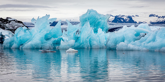 Blue Iceberg Jökulsárlón
