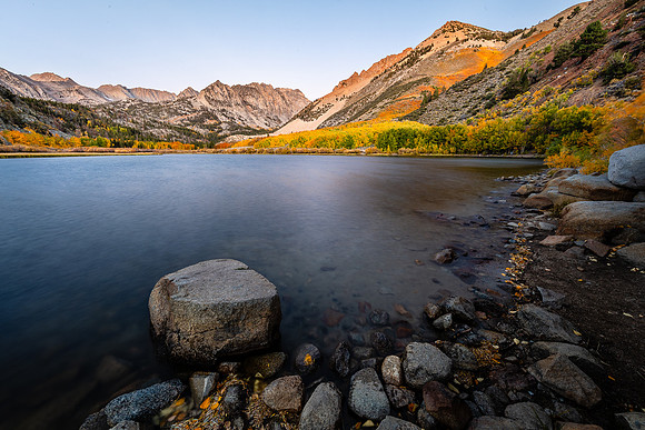 Lakeside Dawn, North Lake, Bishop Creek Drainage