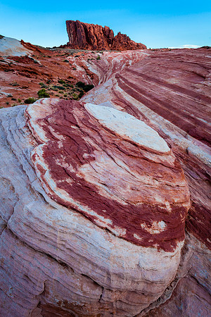 Fire Wave Boulder, Valley of Fire