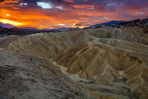 First Light, Zabriskie Badlands