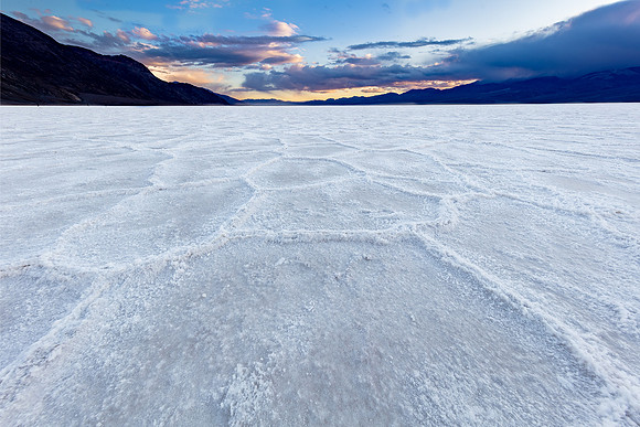 Badwater Saltflats, Sorth View