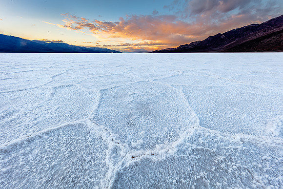 Badwater Saltflats Sunset