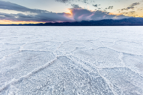 Saltflats and Storm Clouds