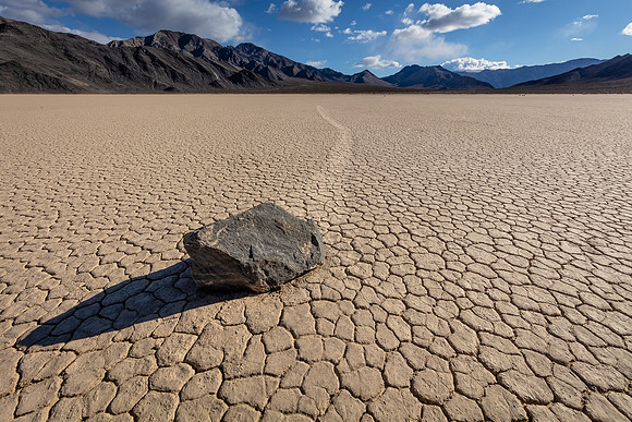 Racetrack Moving Rock