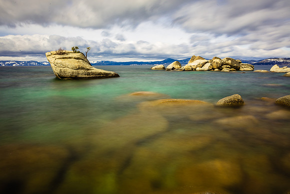 Long Exposure at Bonzi Rock, Lake Tahoe