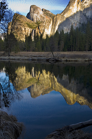 Bridel Vail Refection in Merced River