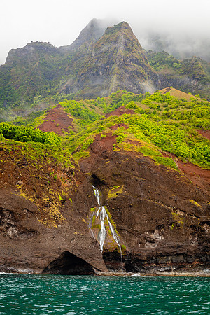 Napali Coast Arch Fall, Kauai
