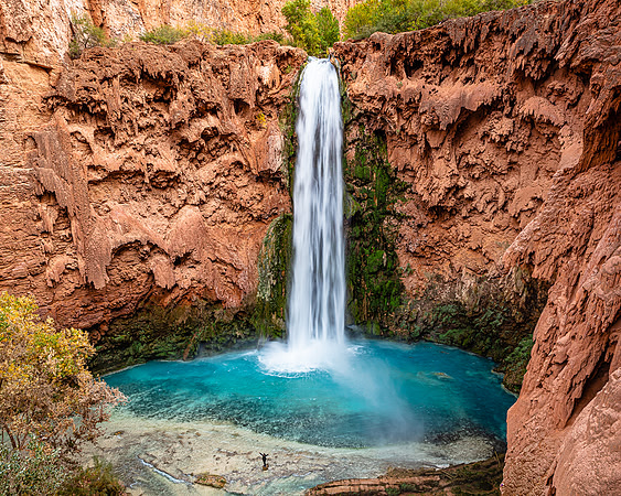 Photo Op, Mooney Fall, Havasupai
