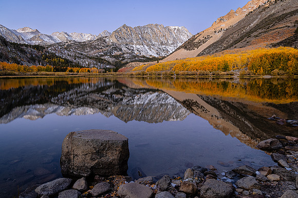 Autumn Twilight Relfection, North Lake