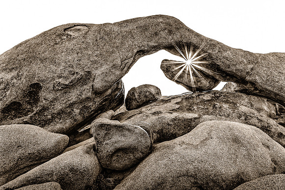 Arch Rock Star Sepia