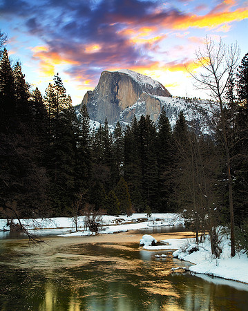 Half Dome at Sunrise