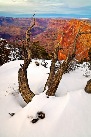 Winter Blanket, Desert View - Grand Canyon