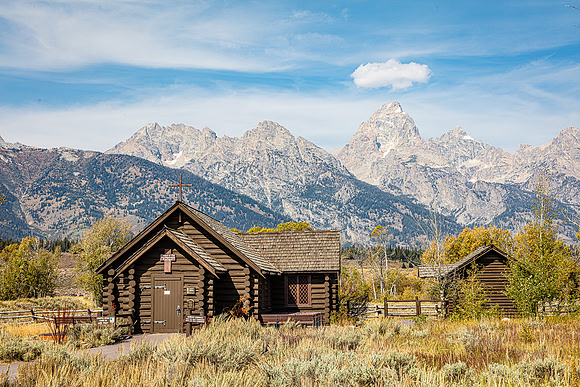 Chapel of The Transfiguration Episcopal. Grand Teton NP