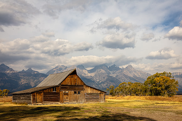 Storm Clouds from T. A. Moulton Barn, Grand Teton NP