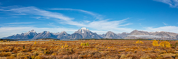 Willow Flats Panorama, Grand Teton NP