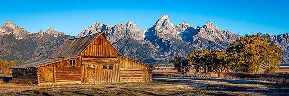 Sunny Morning at T. A. Moulton Barn, Grand Teton NP