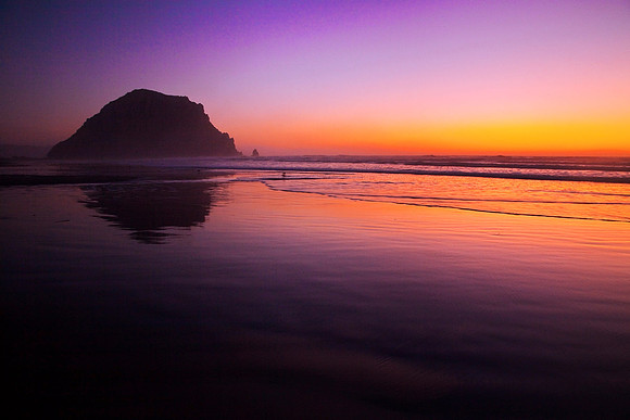 Morro Strand After Sundown, Morro Bay