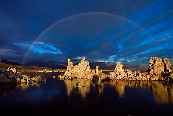 Mono Lake Rainbow