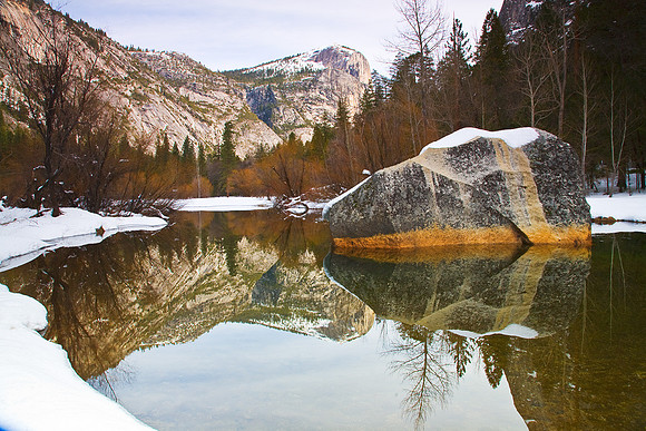 Mirror Lake in Winter