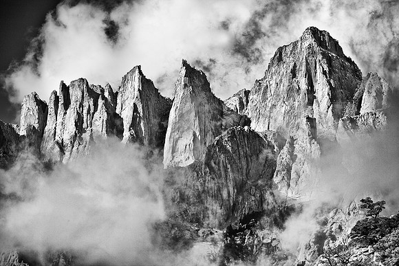 Mount Whitney B&W