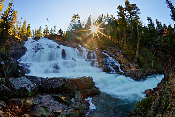 Glen Alpine Falls, Lake Tahoe Basin