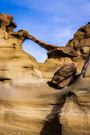 Bisti Badlands/De-Na-Zin Wilderness Arch