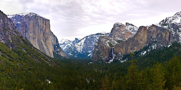 Winter Storm Eminent from Tunnel View