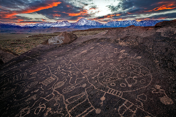 Ancient Scribe, Chalk Bluff, Owens River Valley