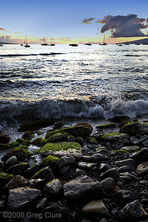 Mala Harbor Sunset, Maui