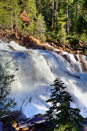 Cabin with a View, Glen Alpine Falls, Lake Tahoe Basin