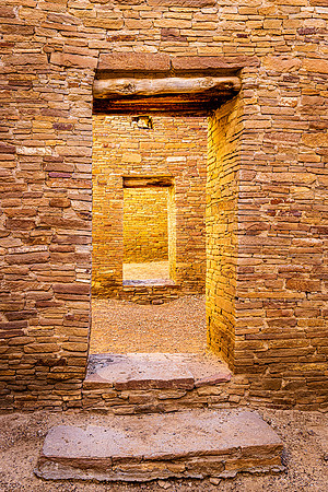 Portal Stoop, Chaco Culture National Historical Park