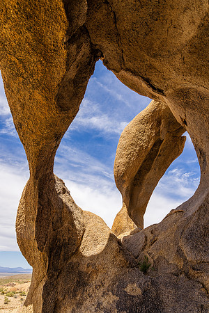 Cyclops Double Arch, Alabama Hills