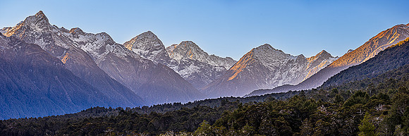 Eglinton Valley Pano, Fiordland National Park