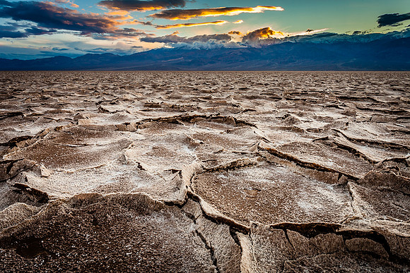 Salt Pan Sunset