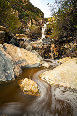 Spring Run-off, La Jolla Canyon Falls