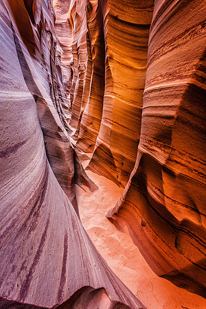 Looking In, Zebra Slot Canyon