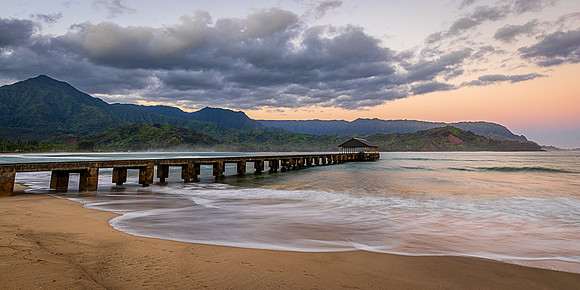 Hanalei Bay Twilight, Kauai