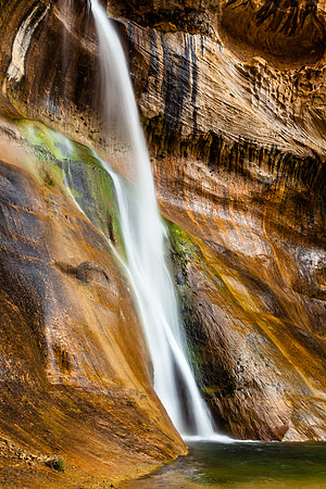 Lower Calf Creek Falls, Left Side View 2