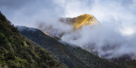 Mountain Light, Milford Sound