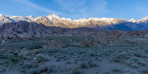 Eastern Sierra Range, Alabama Hills